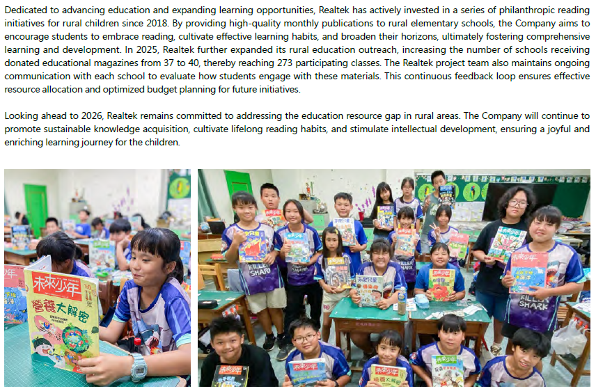 Implementing Philanthropic Programs to Promote Reading among Rural Children