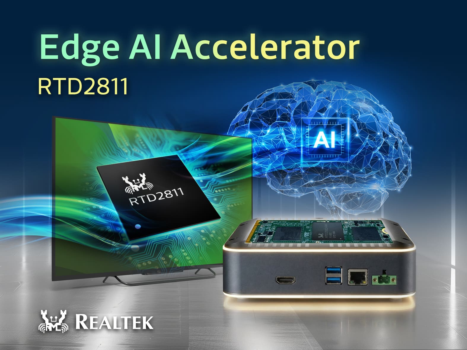 Edge AI Accelerator RTD2811