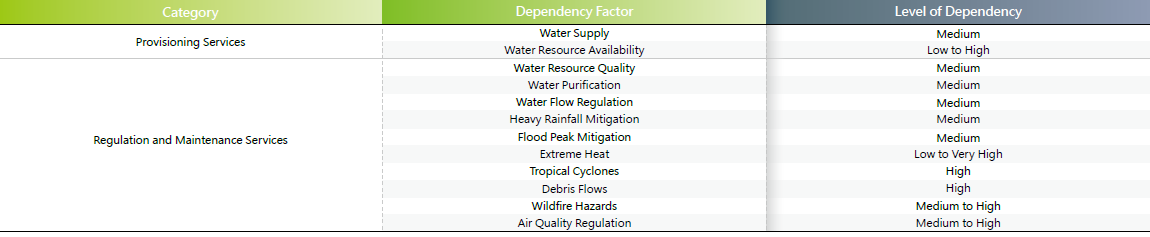 Realtek and its Supply Chains Dependence and Physical Risks Related to Nature