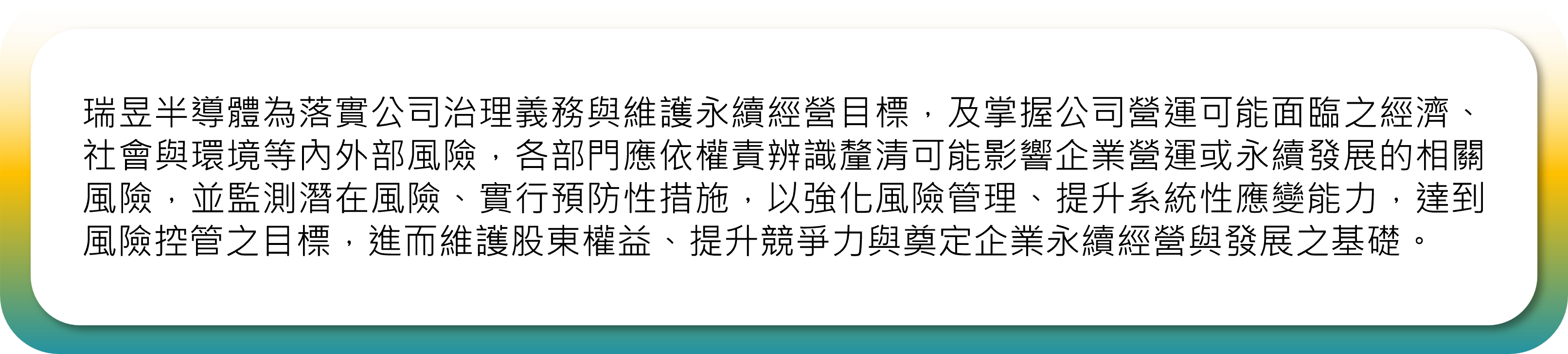 風險管理政策